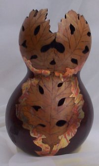 Oak Leaf Vase Leaf Gourd