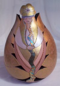 Water Nymph Goddess Gourd