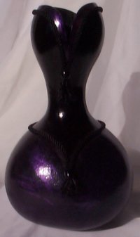 Ultra Violet Embellished Gourd