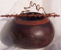 Takoda Embellished Gourd