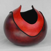 Mahagony Embellished Gourd