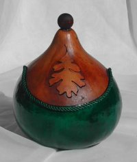 Oak Leaf Box Leaf Gourd