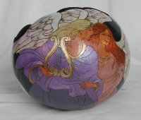 Spirit Sister Decorative Gourd