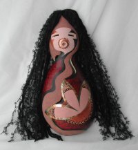 Santa Cruz Kachina I Gourd Mask