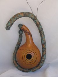 The Phoenix Gourd Birdhouse
