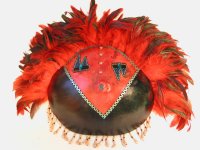 Fire Dancer Gourd Mask